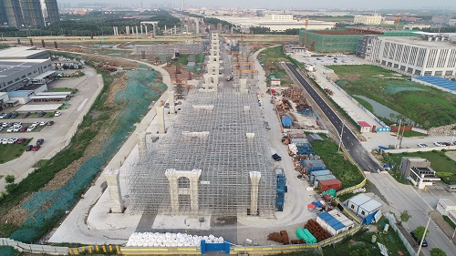 江蘇昆山312 項目再迎新節點！墩柱施工破百，樁基施工破兩千.jpg